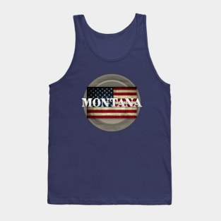 Montana American Flag Tank Top